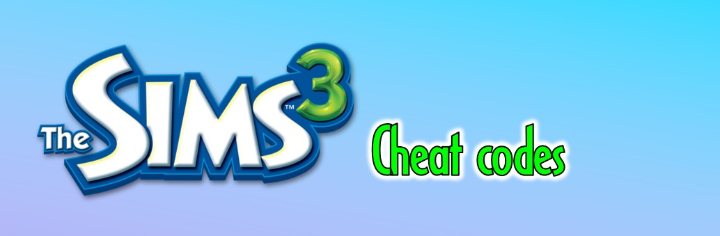 The Sims 3 Cheat Codes