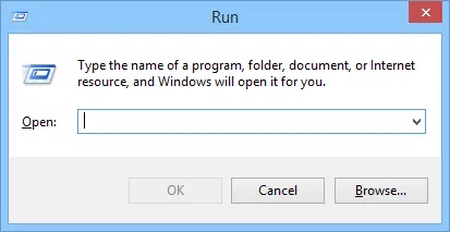 Run Command Dialog Box