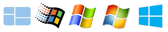 Microsoft Logo 2012. Red, Green, Blue, Yellow Squares